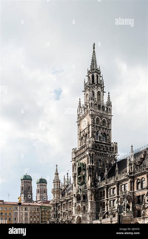 cathedral, munich, style of construction, architecture, architectural ...