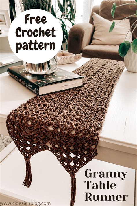 How To Crochet A Table Runner Artofit