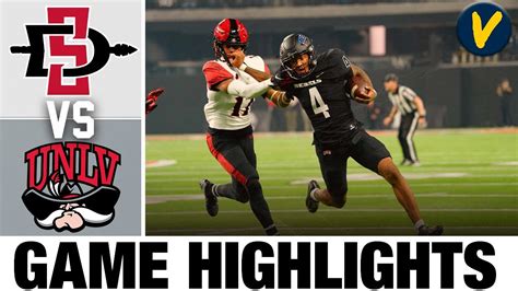 #19 San Diego State vs UNLV | College Football Highlights - Win Big Sports