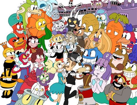 CupHead Characters Drawings