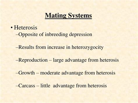 Ppt Principles Of Selecting And Mating Farm Animals Chapter 9