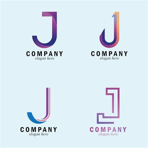 Premium Vector Letter J Company Logo Icon Vector Illustration