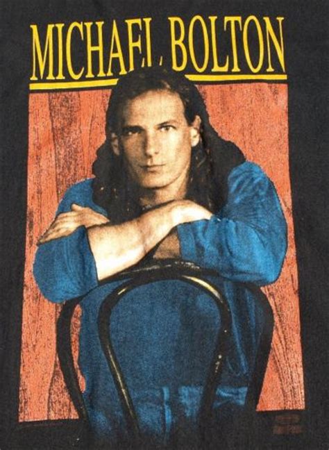 Vintage MICHAEL BOLTON Holiday Christmas Concert Tour Shirt | Defunkd