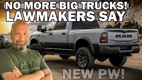 Lawmakers Trying To Ban Trucks New Ram Power Wagon And Rebel Options