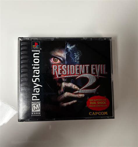 Resident Evil 2 Dual Shock Edition Item Box And Manual Playstation