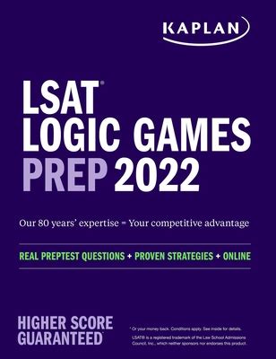 楽天ブックス LSAT Logic Games Prep 2022 Real Preptest Questions Proven