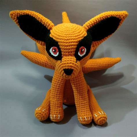 Kurama Amigurumi Pattern Naruto Anime Crochet Pattern Hand Inspire