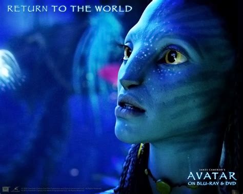 Neytiri from Avatar Desktop Wallpaper