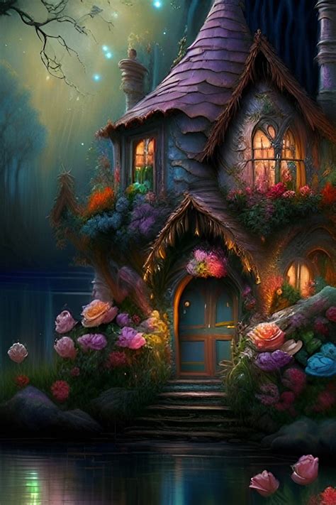 Fantasy Cottage Fantasy House Fantasy Castle Fantasy Fairy Fairy