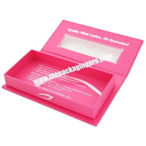 Custom Magnetic Empty Paper Lash Package Eyelash Box