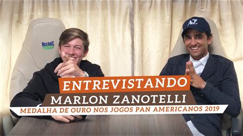 Entrevistando O Atleta Medalha De Ouro No PAN 2019 Marlon Zanotelli