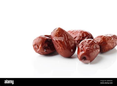 Dried Jujube On White Hi Res Stock Photography And Images Alamy