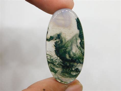 Amazing Quality Moss Agate Gemstone Natural Moss Agate Cabochons