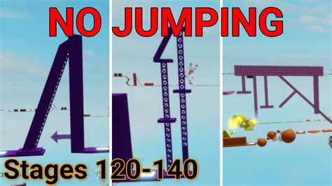 How To Beat No Jumping Difficulty Chart Obby