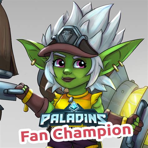 Artstation Paladins Fan Champion Flox The Driller