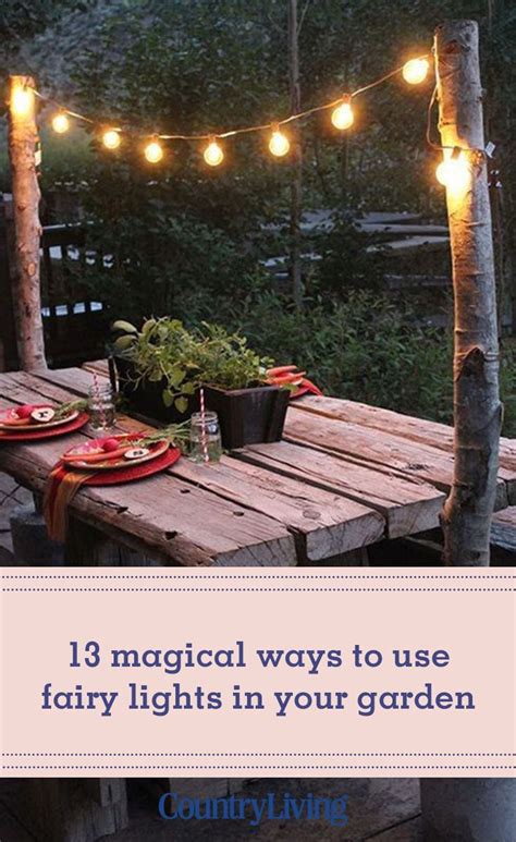 Magical Ways To Use Fairy Lights In Your Garden Backyard Fairy