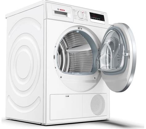 Buy Bosch Serie Wtn Gb Condenser Tumble Dryer White Free