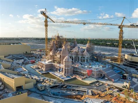 Shapoorji Pallonji Completes $108M Abu Dhabi Hindu Temple Project ...