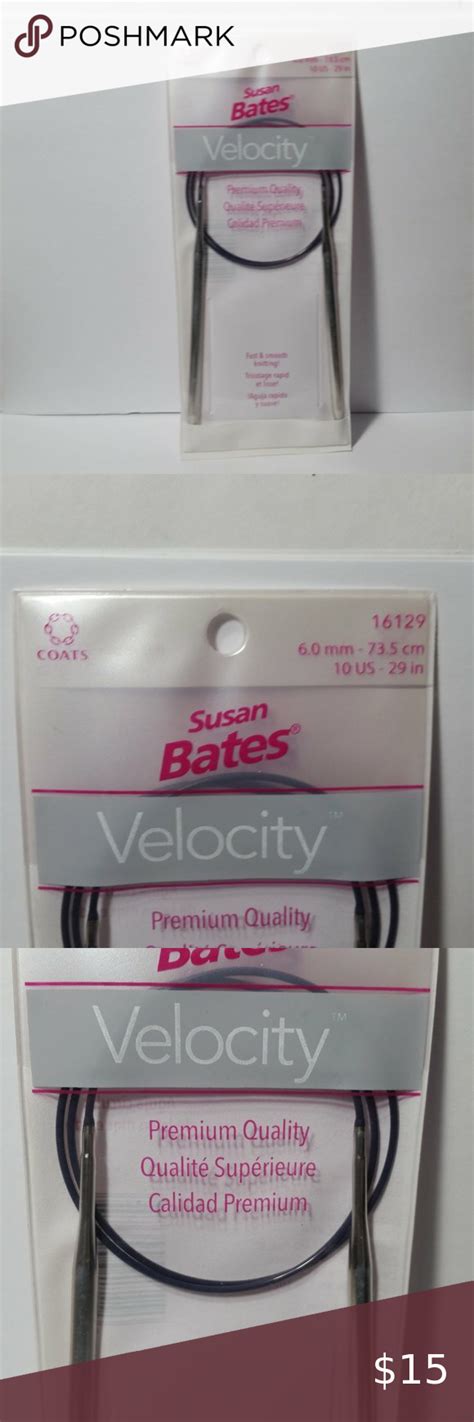 Velocity Circular Knitting Needles Us Size One Set Of Circular