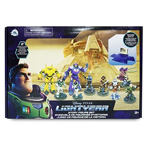 Disney Pixar Buzz Lightyear Figure Set Pieces From The Movie