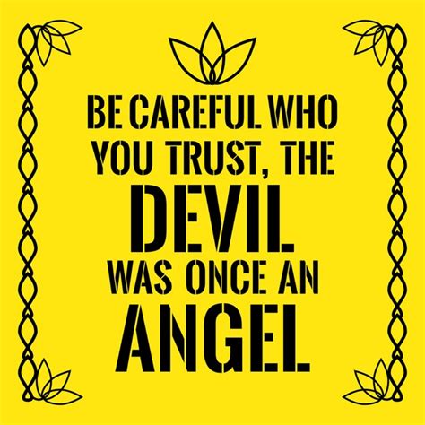 Devil Once Angel Quotes Royalty-Free Images, Stock Photos & Pictures ...