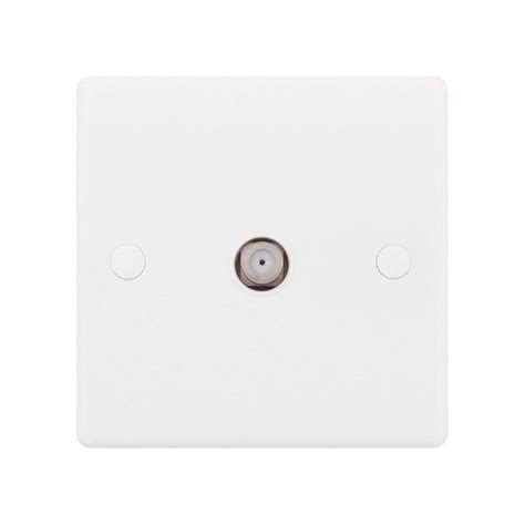 1 Gang F Type Satellite Socket Lga Selectric Ssl537