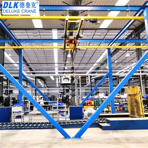 Custom Kpk Flexible Single Girder Suspension Cranes For Workshop