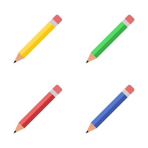 Premium Vector Pencils Vector