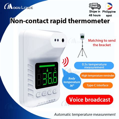 Spot The PhilippinesK3X Voice Prompt Automatic Infrared Thermometer