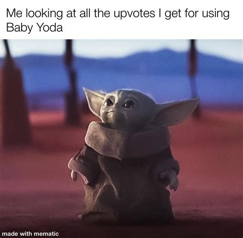 Baby Yoda is the cutest : r/memes