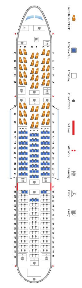 Boeing Dreamliner Seat Map United Two Birds Home