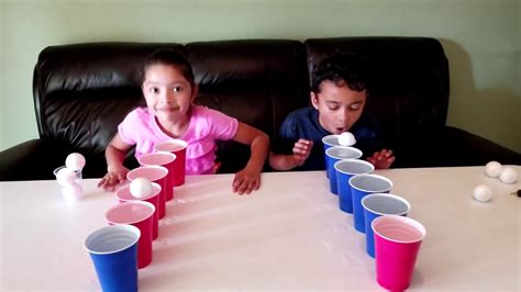 Juego De Los Vasos Y La Pelota Juego Pelota Vaso Para Ninos Youtube