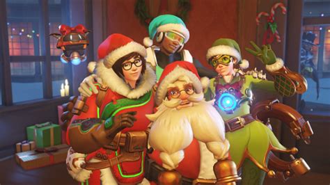 Overwatchs Winter Wonderland Update All The Christmas Skins Emotes