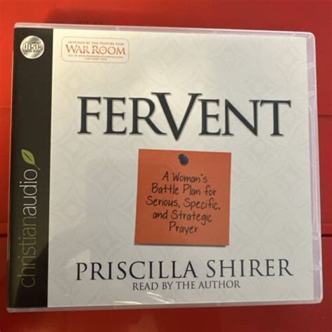 Fervent Priscilla Shirer War Room Christian Audiobook Cd