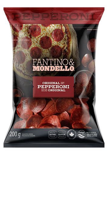 Dry Sliced Pepperoni Charcuteries Fantino Mondello