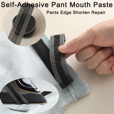 M Self Adhesive Pant Mouth Paste Pants Edge Shorten Repair Iron On