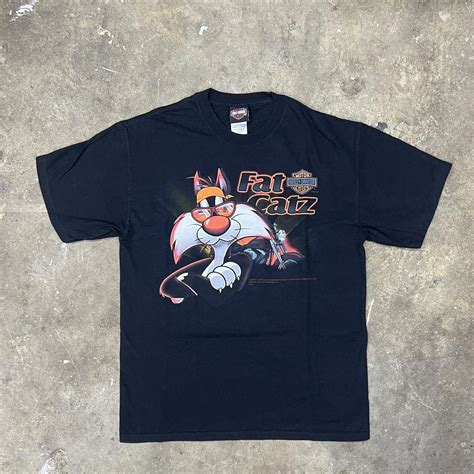 Fat Catz Harley X Looney Tunes Very Cool One Of Depop