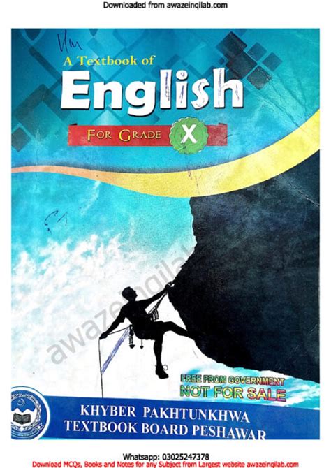 English Book For 10th Class KPK Textbooks Board Pdf