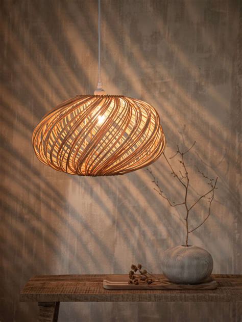 Lampenschirm F R H Ngeleuchte Rattan D Wavy Maisons Du Monde