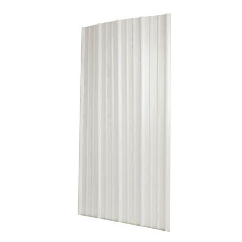 Lowes Sheet Metal Roofing Metal Sales 3 Ft X 20 Ft Ribbed Red Steel