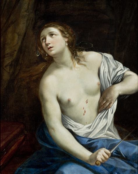 The Suicide Of Lucretia 1625 1640 Guido Reni WikiArt Org