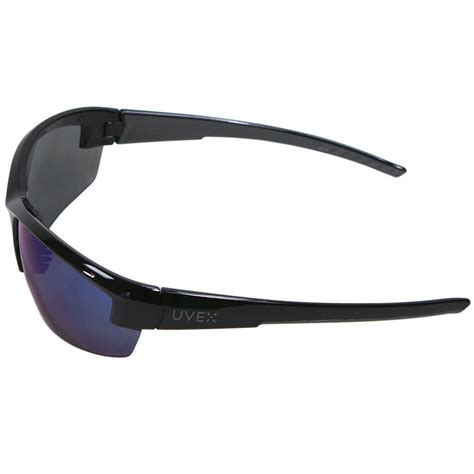 Honeywell Mercury Shooters Safety Eyewear Black Blue Mirror Lens R 02107