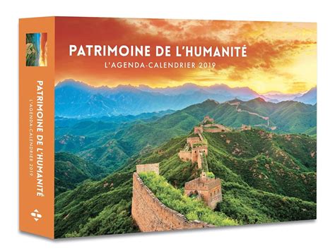 Amazon fr L agenda calendrier Patrimoine de l humanité 2019