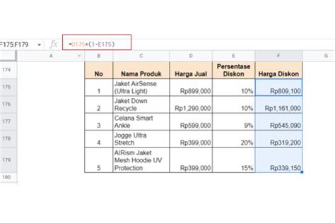 Rumus Diskon Excel, Ini Cara Menghitung yang Mudah! - Everpro