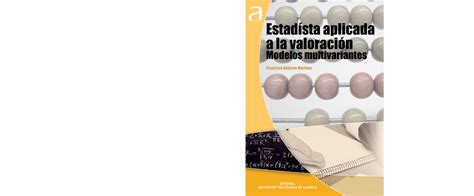 Estadistica Aplicada A La Valoracion Editorial Universitat Polit