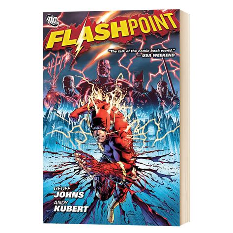 预售 Flashpoint英文原版漫画正义联盟闪电侠闪点行动闪点悖论英文版进口美国 Dc漫画书 Geoff Johns进口英语书虎窝淘