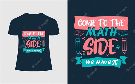 Premium Vector Math T Shirt Design