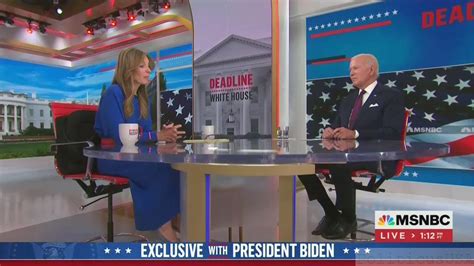 Sarah Reese Jones On Twitter Nicolle Wallace Asked Biden If Trump