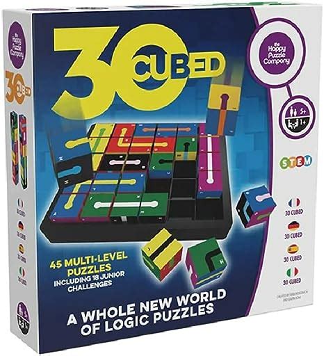 The Happy Puzzle Company 30 Cubed 45 Multi Level Challenges Great