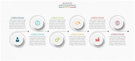 Premium Vector Presentation Business Infographic Template